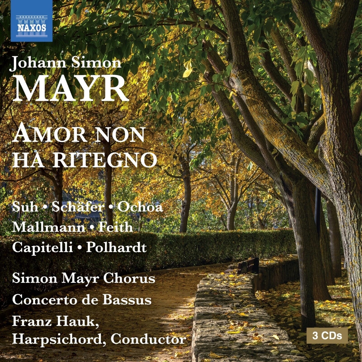 Simon Mayr Chorus/hauk - Mayr - Amor Non Ha Ritegno [CD]