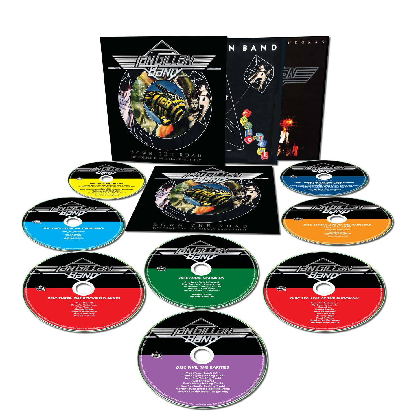 Ian Gillan Band - "Down the Road" the Complete Story [CD]