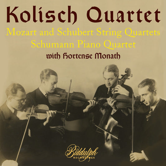 Kolisch Quartet/monath - Kolisch Quartet Plays Mozart [CD]