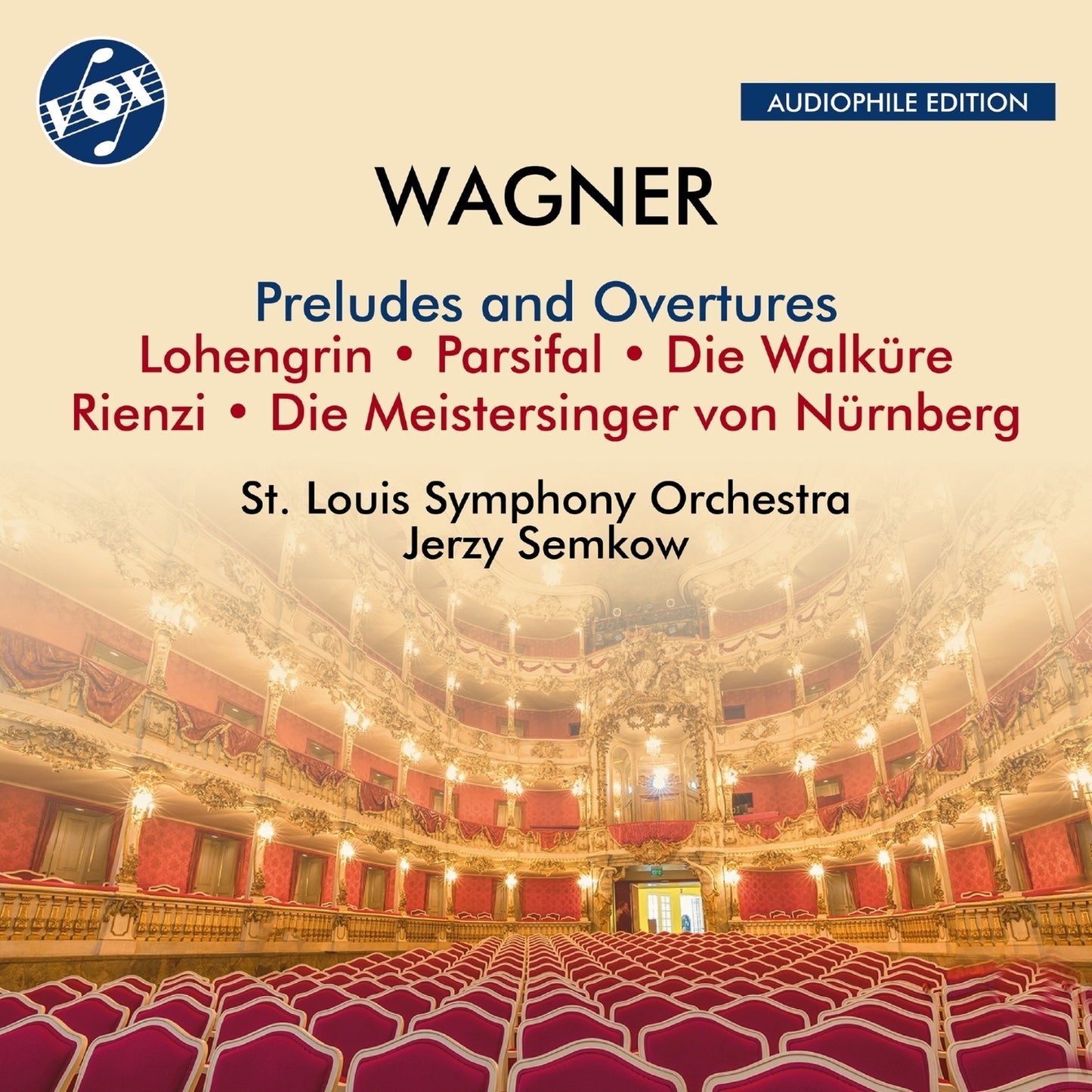 St Louis Symph Orc/semkow - Wagner - Preludes/overtures [CD]