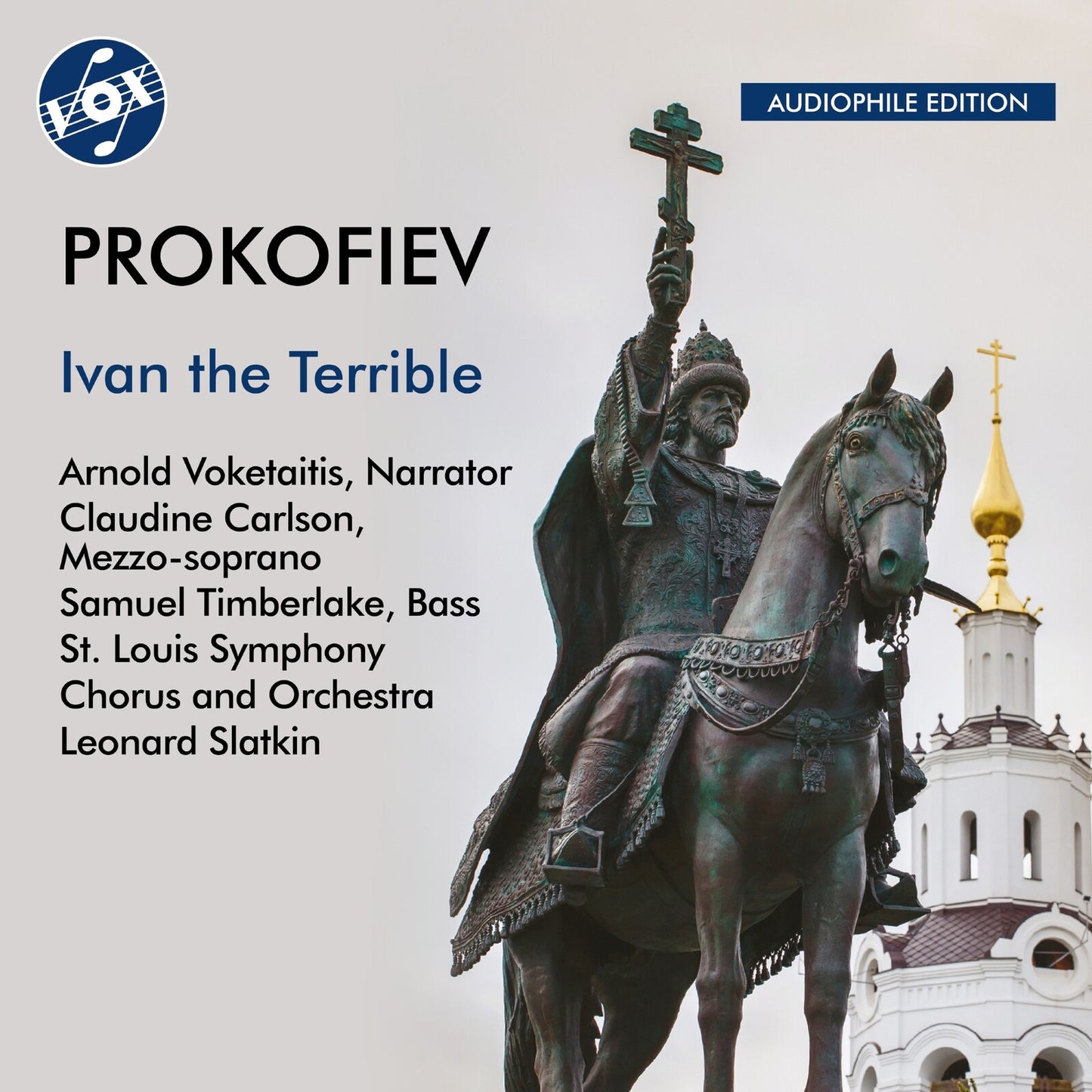 St Louis Symph Chorus & Orch - Prokofiev - Ivan The Terrible [CD]