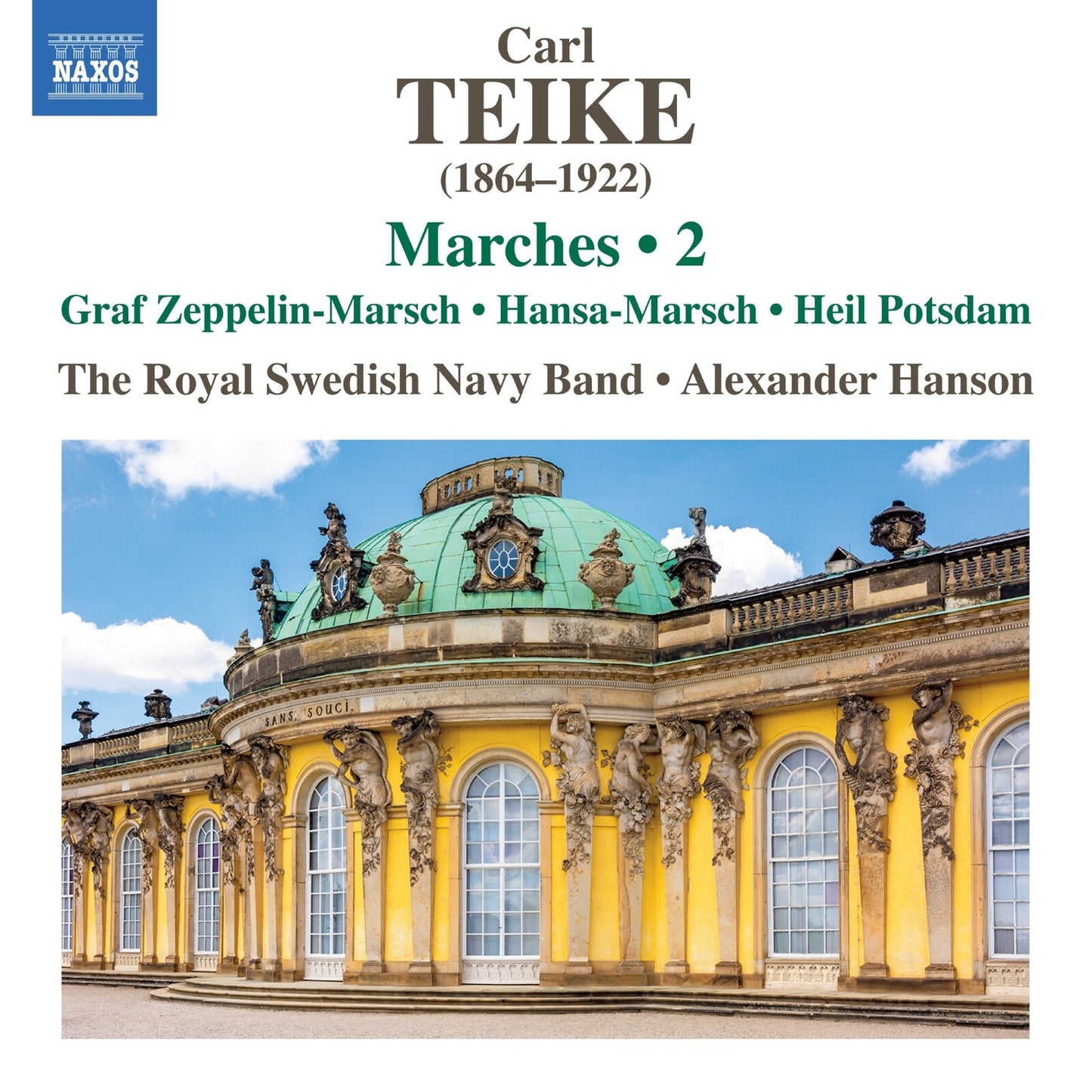 THE ROYAL SWEDISH NAVY BAND - TEIKE - MARCHES VOL 2 [CD]