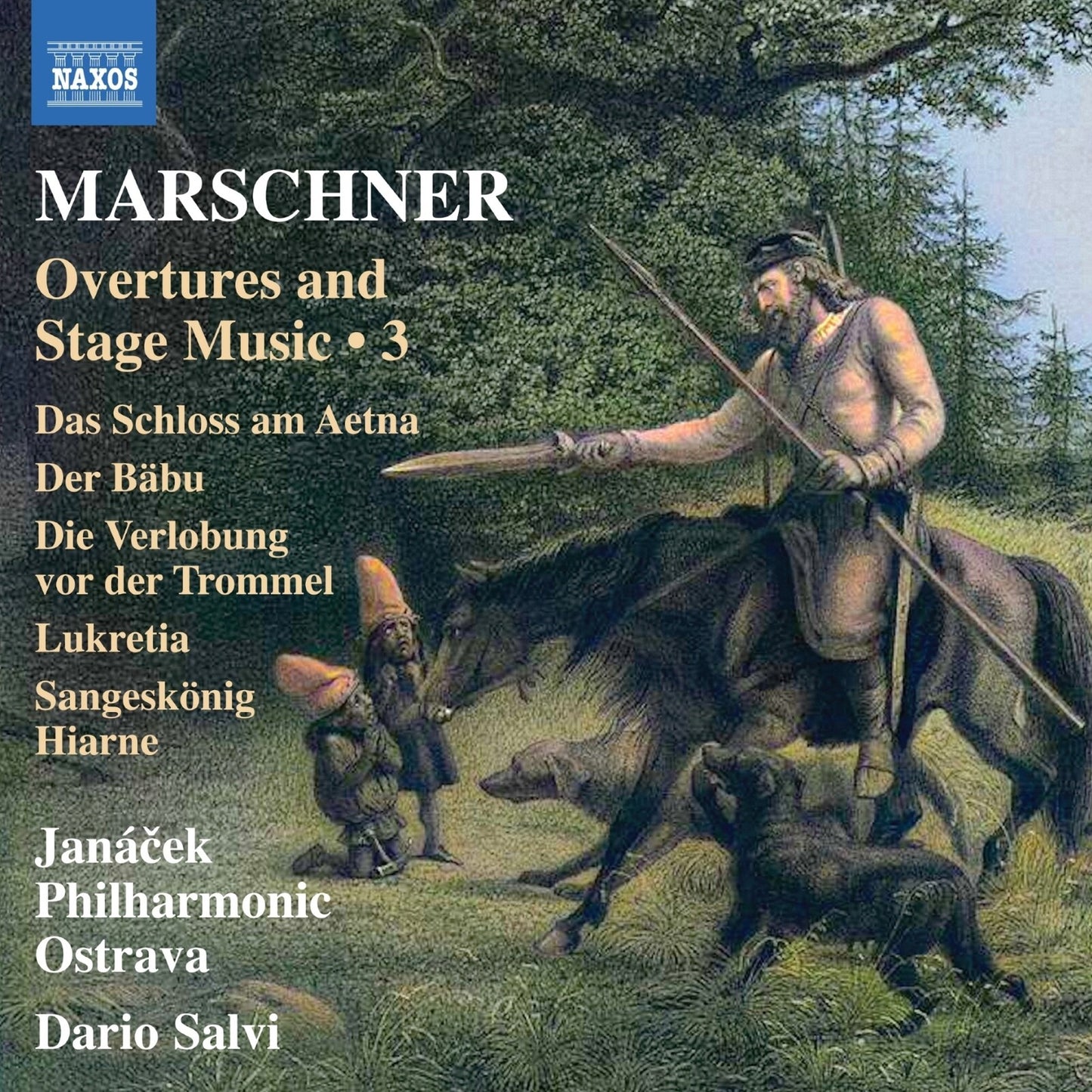 Janacek Phil Ostrava/salvi - Marschner - Overtures Vol 3 [CD]