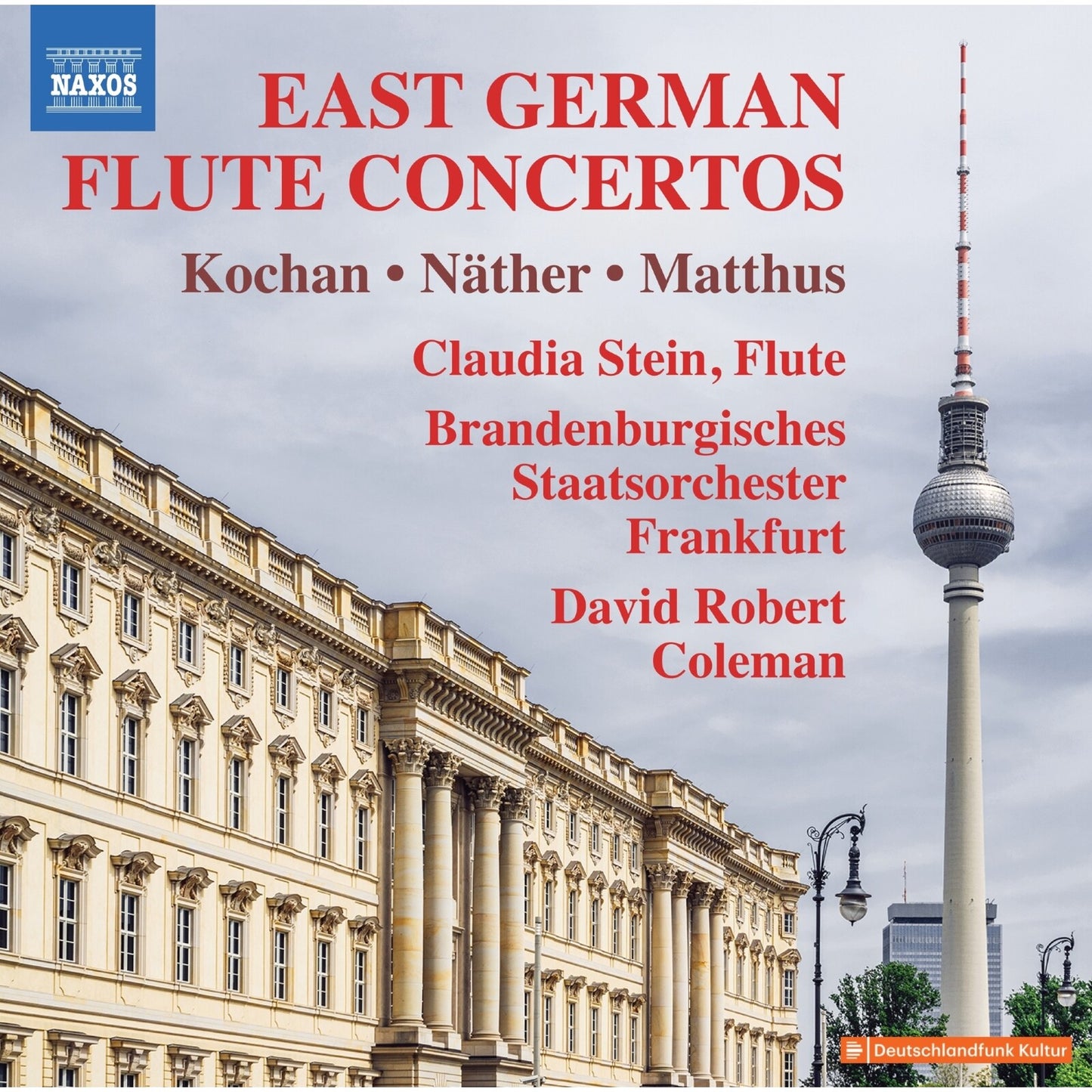 Claudia Stein/coleman - East German Flute Concertos [CD]