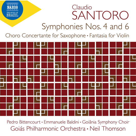 Goias Po/thomson - Santoro - Symphonies 4 And 6 [CD]