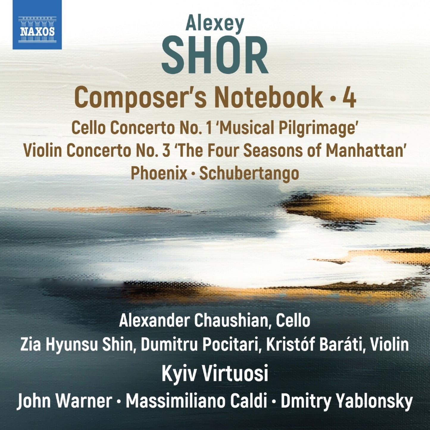 Chaushian/shin/kyiv Virtuosi - Shor - Composers Notebook 4 [CD]