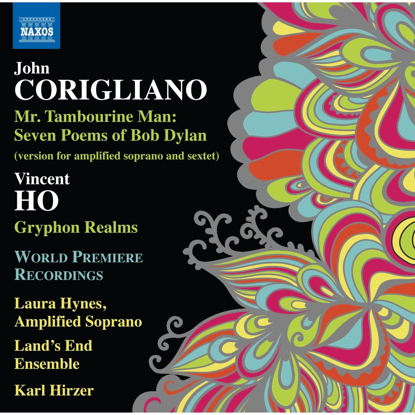Hynes/lands End Ens/hirzer - Corigliano - Mr Tambourine Man [CD]