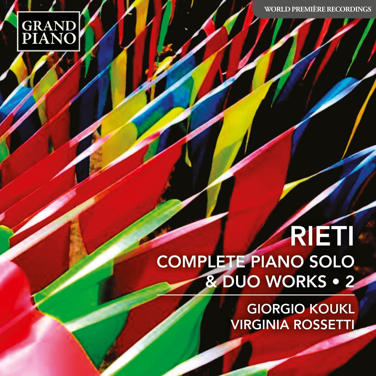 Koukl/rossetti - Rieti - Comp Piano Solo Vol 2 [CD]