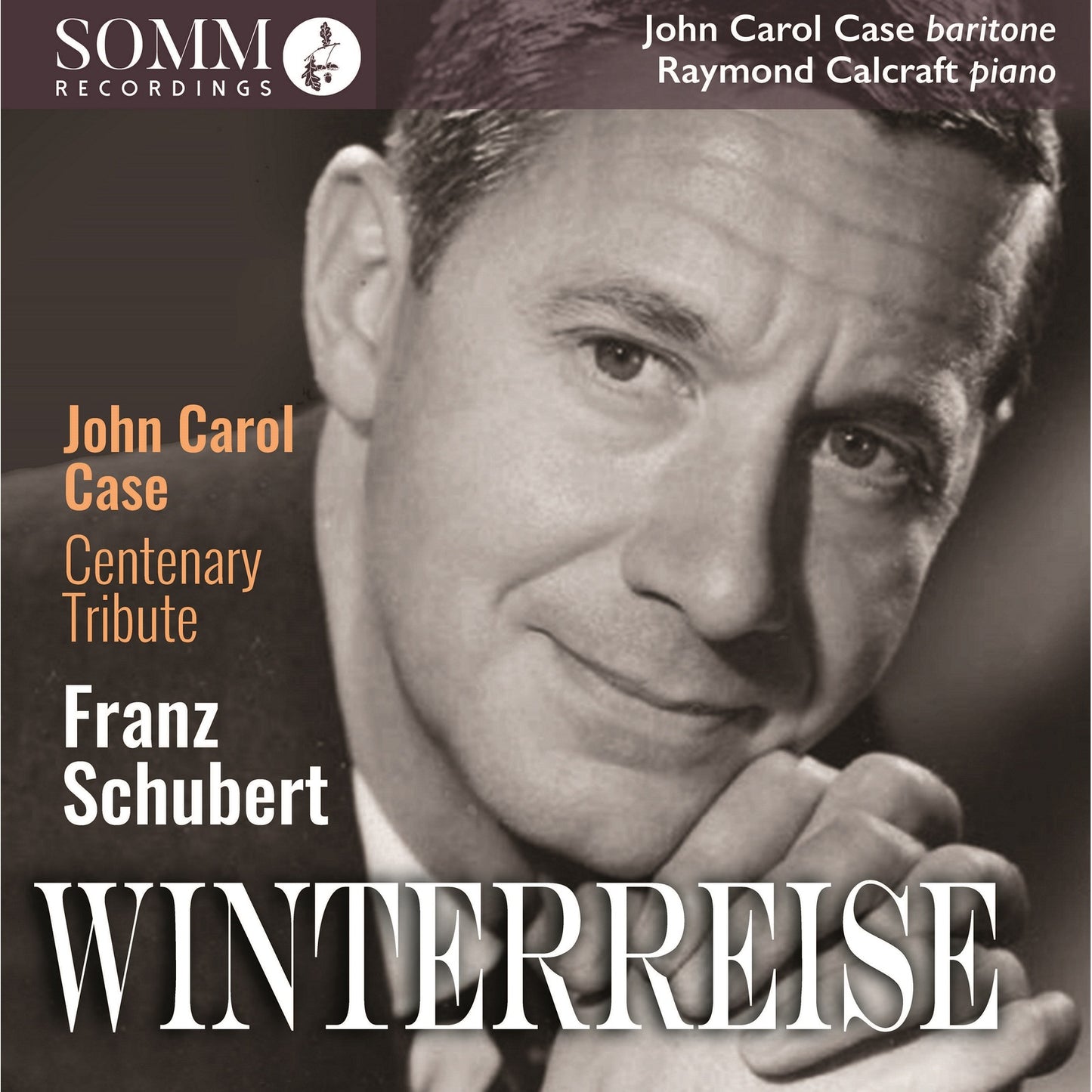 CD cover featuring a black and white portrait of John Carol Case.