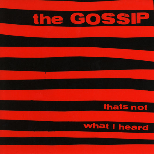 Gossip - Thats Not What I Heard (Red Apple Vinyl) [VINYL]