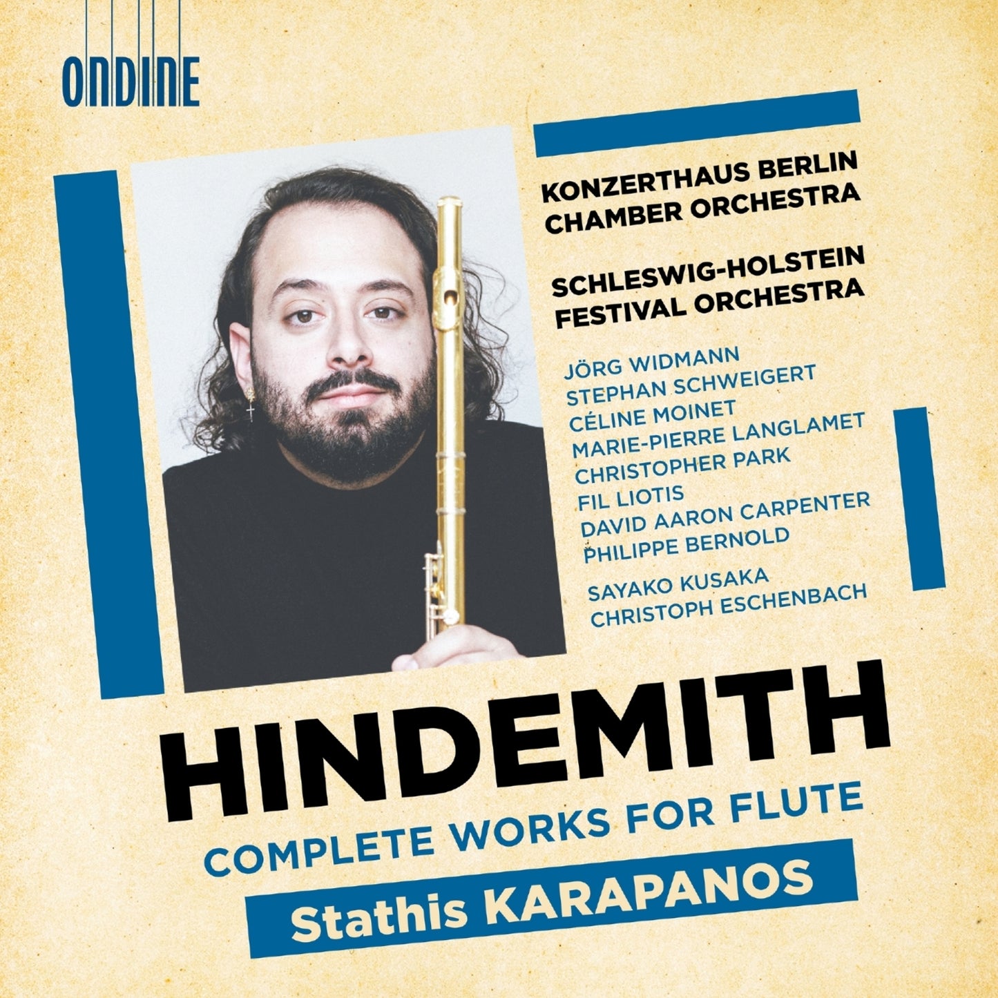 Stathis Karapanos/various - Hindemith - Works For Flute [CD]