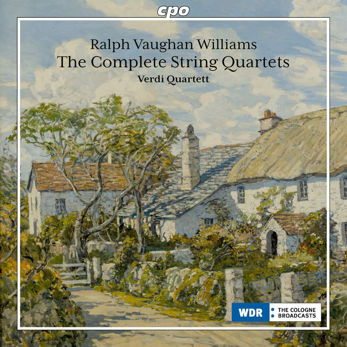 Verdi Quartett - Vaughan Williams - String Qrts [CD]