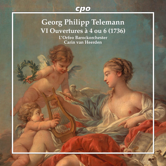 L ORFEO BAROCKORCH/HEERDEN - TELEMANN - 6 OUVERTURES 1736 [CD]