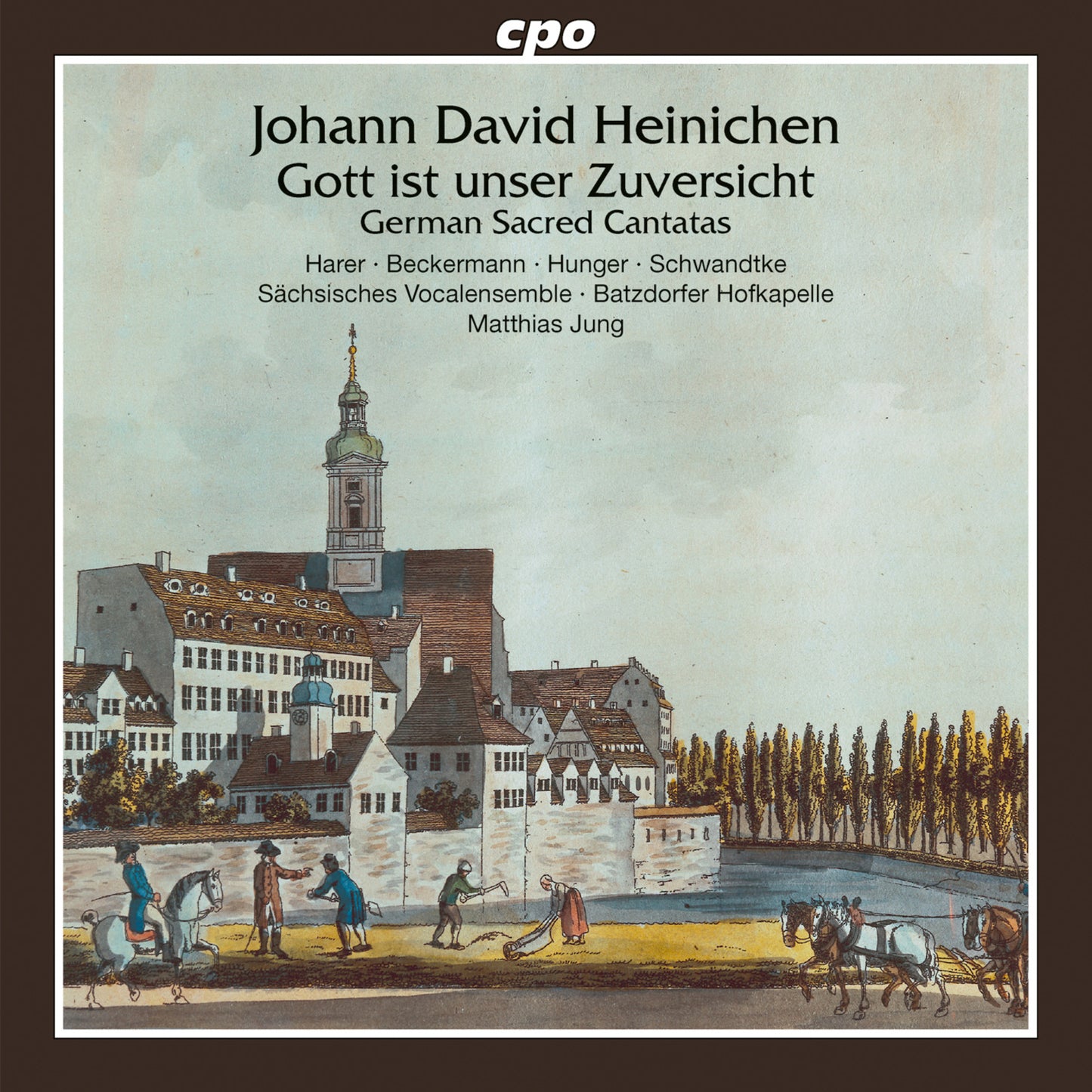 Sachsisches Vocalensemble - Heinichen - Sacred Cantatas [CD]