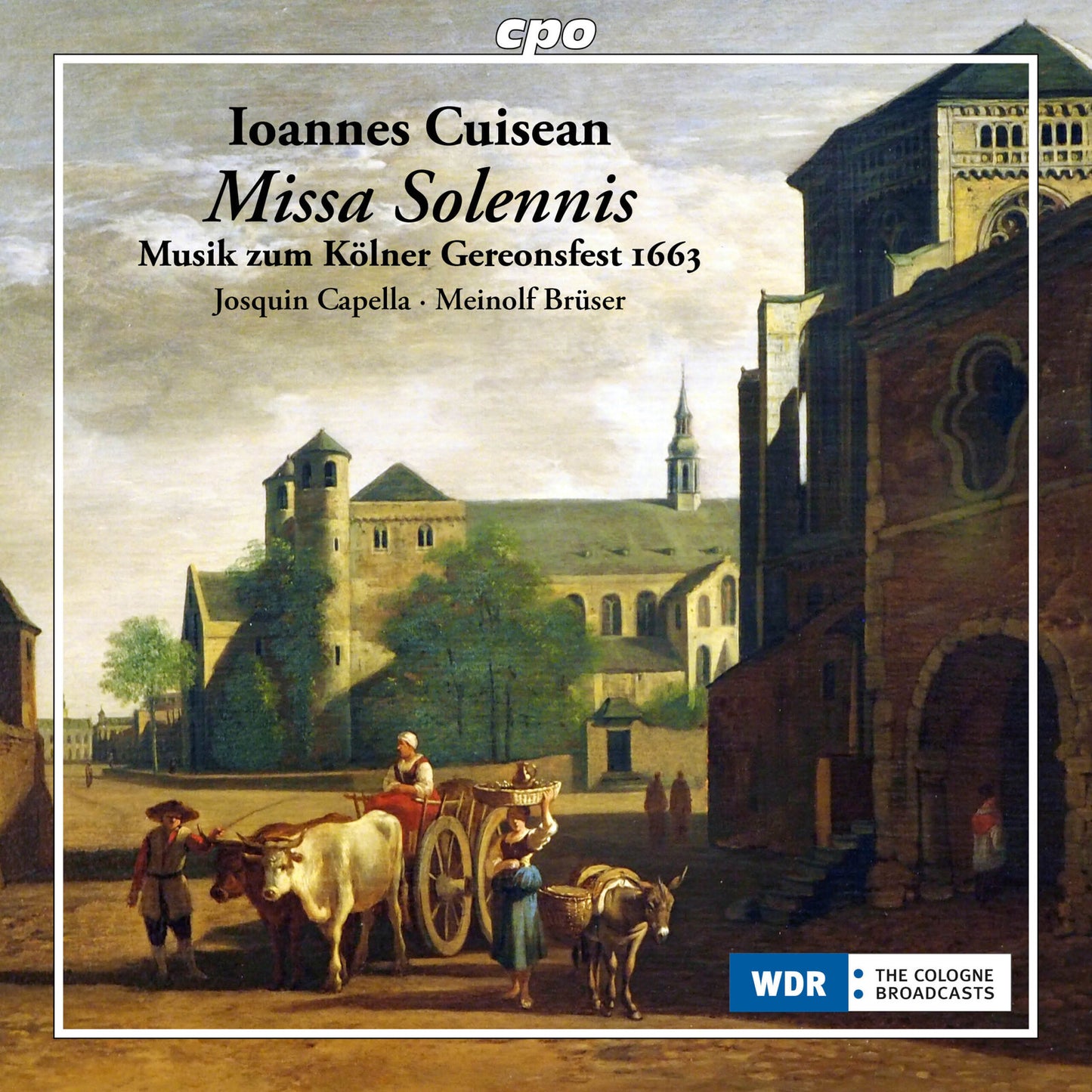Josquin Capella/bruser - Cuisean - Missa Solennis [CD]