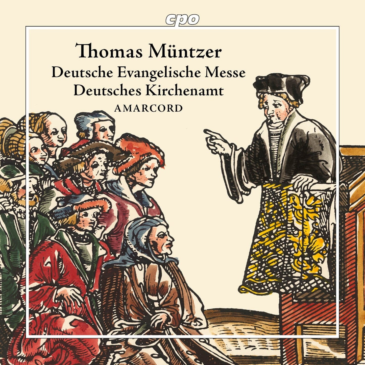 Amarcord - Muntzer - Evangelische Messe [CD]