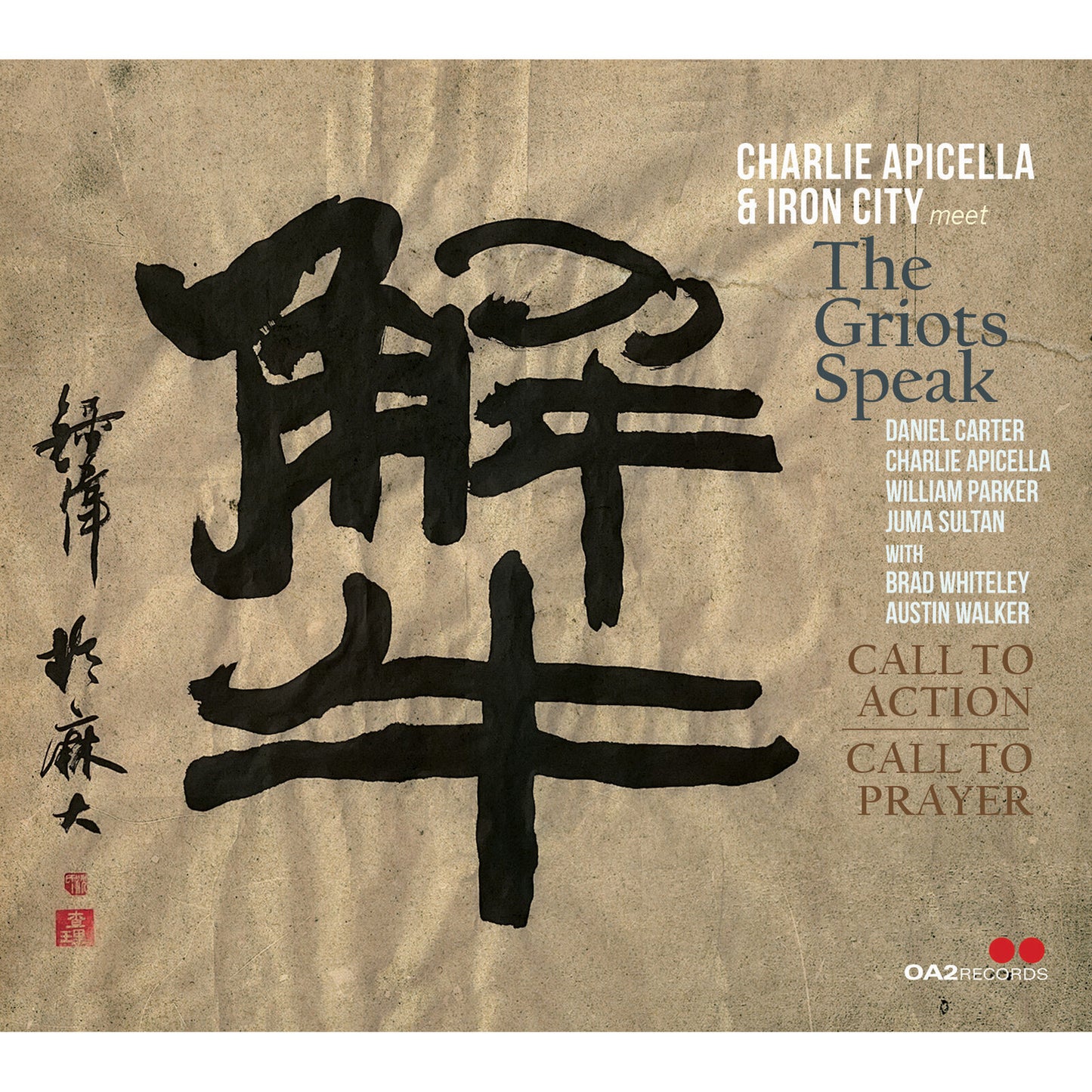 Charlie Apicella & Iron City - Call To Action [CD]