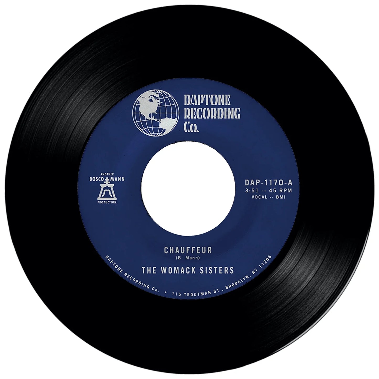 THE WOMACK SISTERS - CHAUFFEUR (7" SINGLE) [VINYL]
