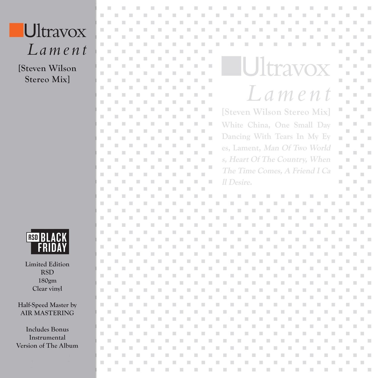Ultravox - Lament [VINYL]