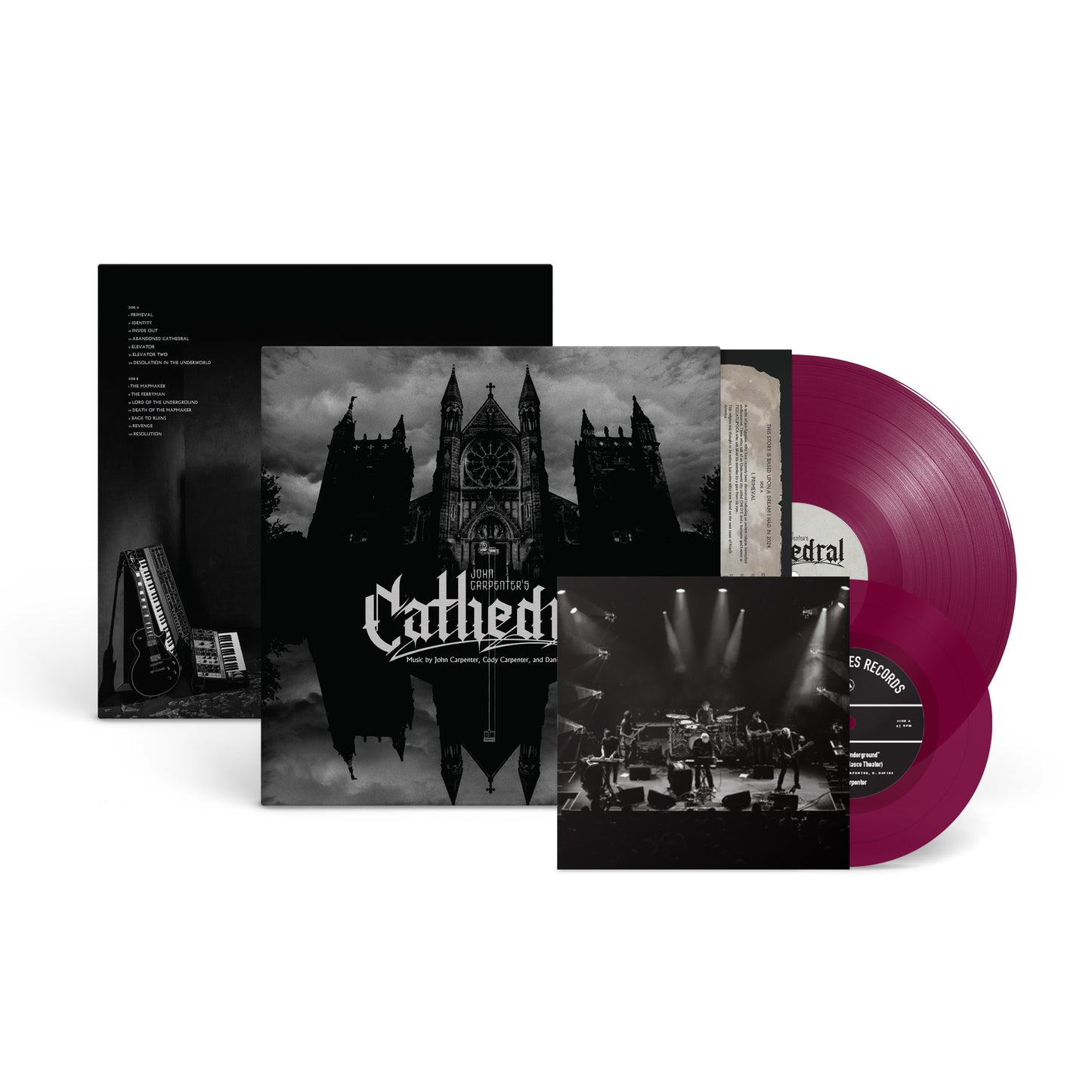 John Carpenter - Cathedral (Amethist LP) [VINYL]