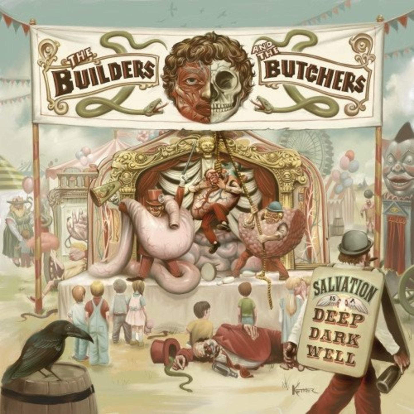 The Builders And The Butchers - Salvation Is A Deep Dark Well (Ice Blue Vinyl) [VINYL]