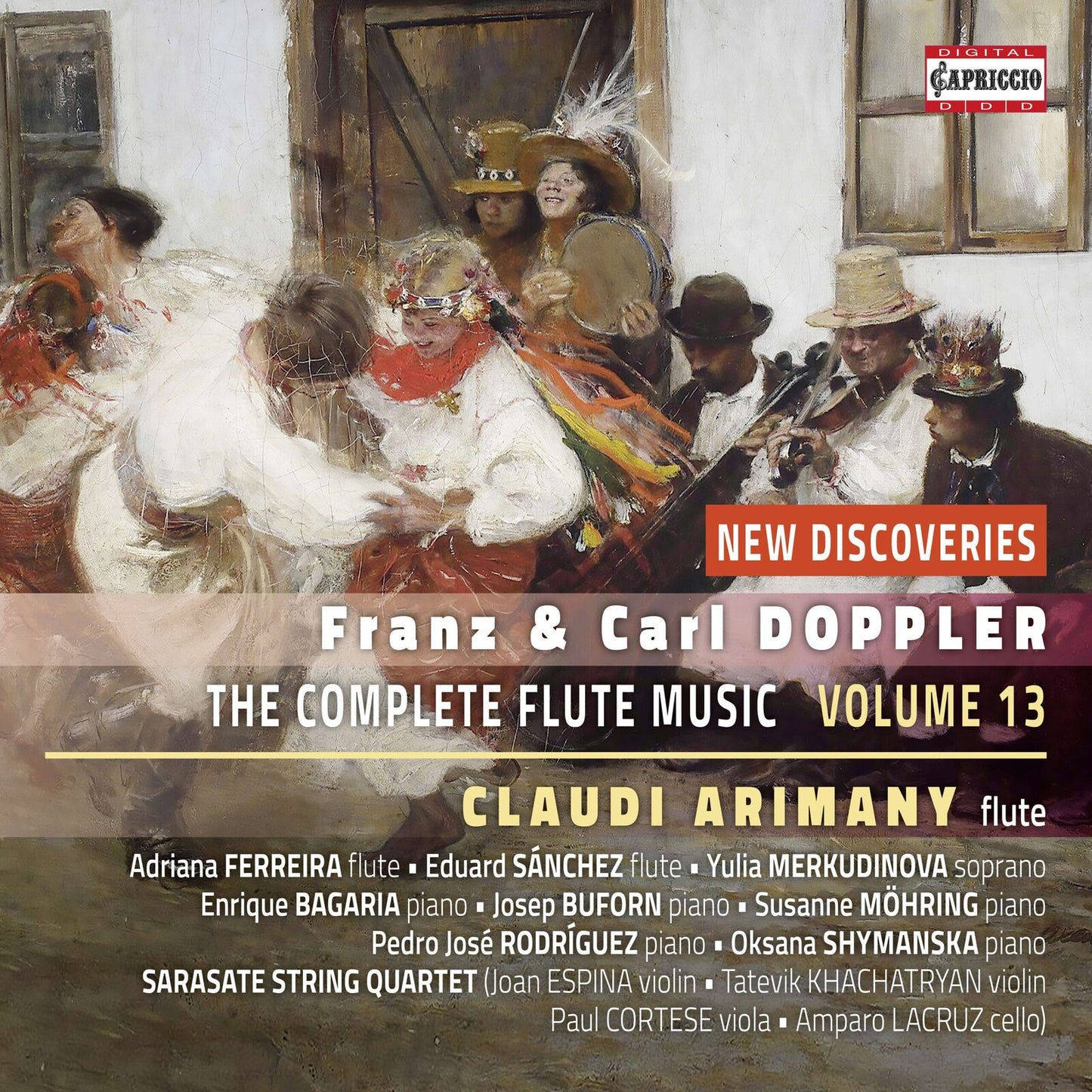 Claudi Arimany - Doppler - Comp Flute Music 13 [CD]