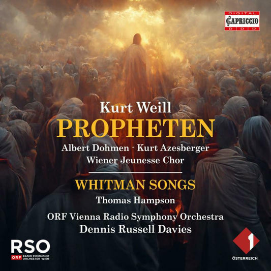 Thomas Hampson; Orf Vienna Rad - Kurt Weill: Propheten / Four Walt Whitman Songs [CD]