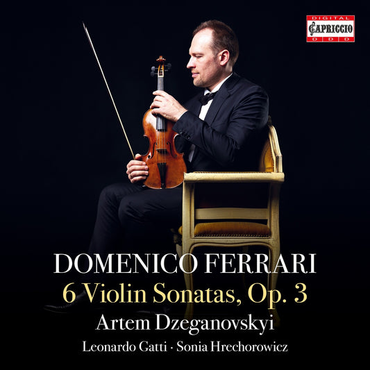 DZEGANOVSKYI/GATTI - FERRARI - 6 VIOLIN SONATAS [CD]