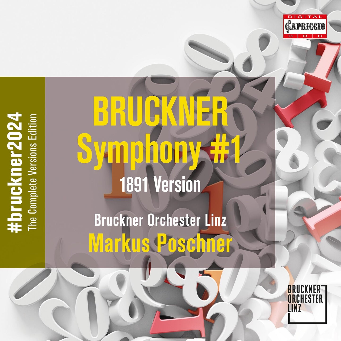 Bruckner Orch Linz/poschner - Bruckner - Symphony No 1 1891 [CD]