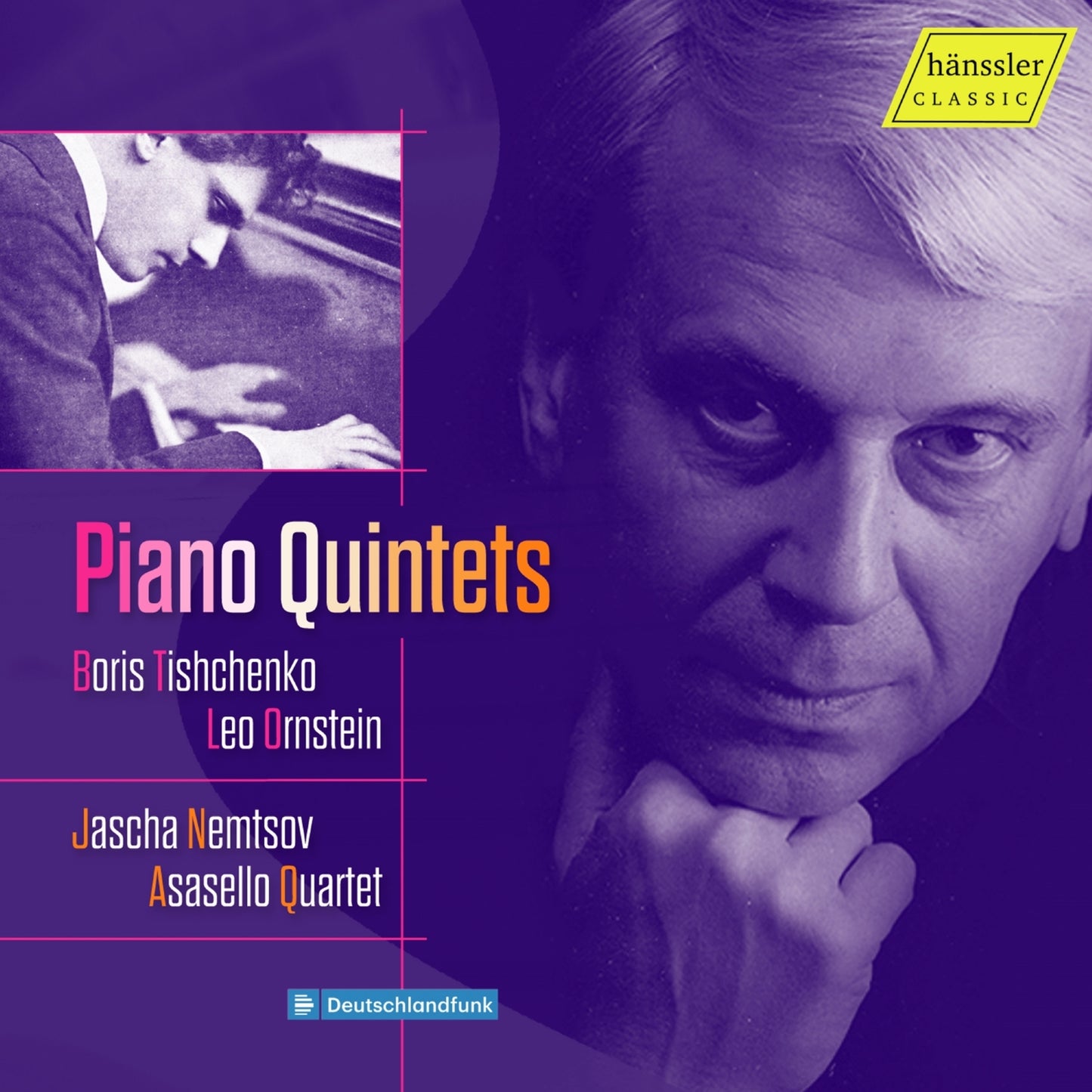 Nemtsov/asasello Quartet - Tishchenko/ornstein - Pno Qnts [CD]
