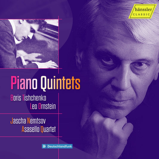 Nemtsov/asasello Quartet - Tishchenko/ornstein - Pno Qnts [CD]