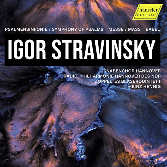 Knabenchor Hannover - Stravinsky - Psalms/mass/babel [CD]