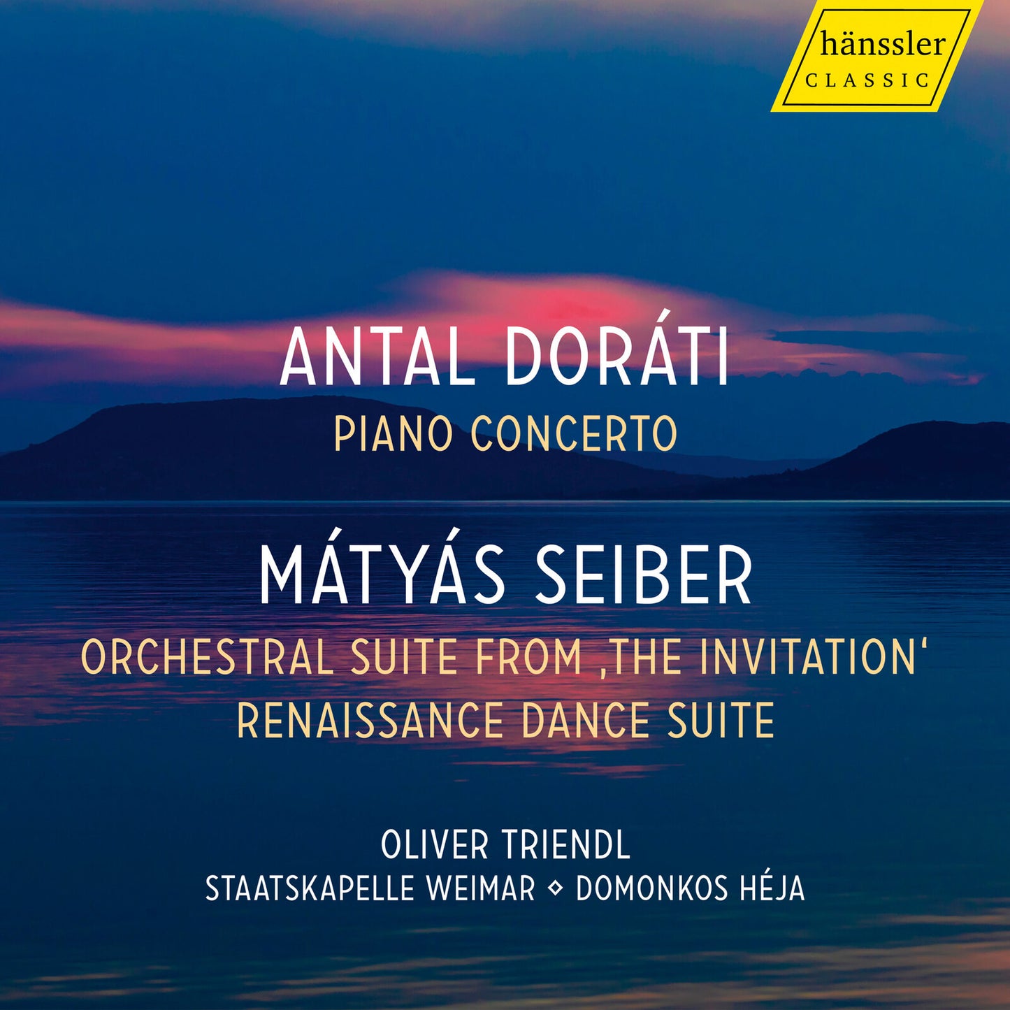 Triendl/staatskapelle Weimar - Dorati - Piano Concerto [CD]
