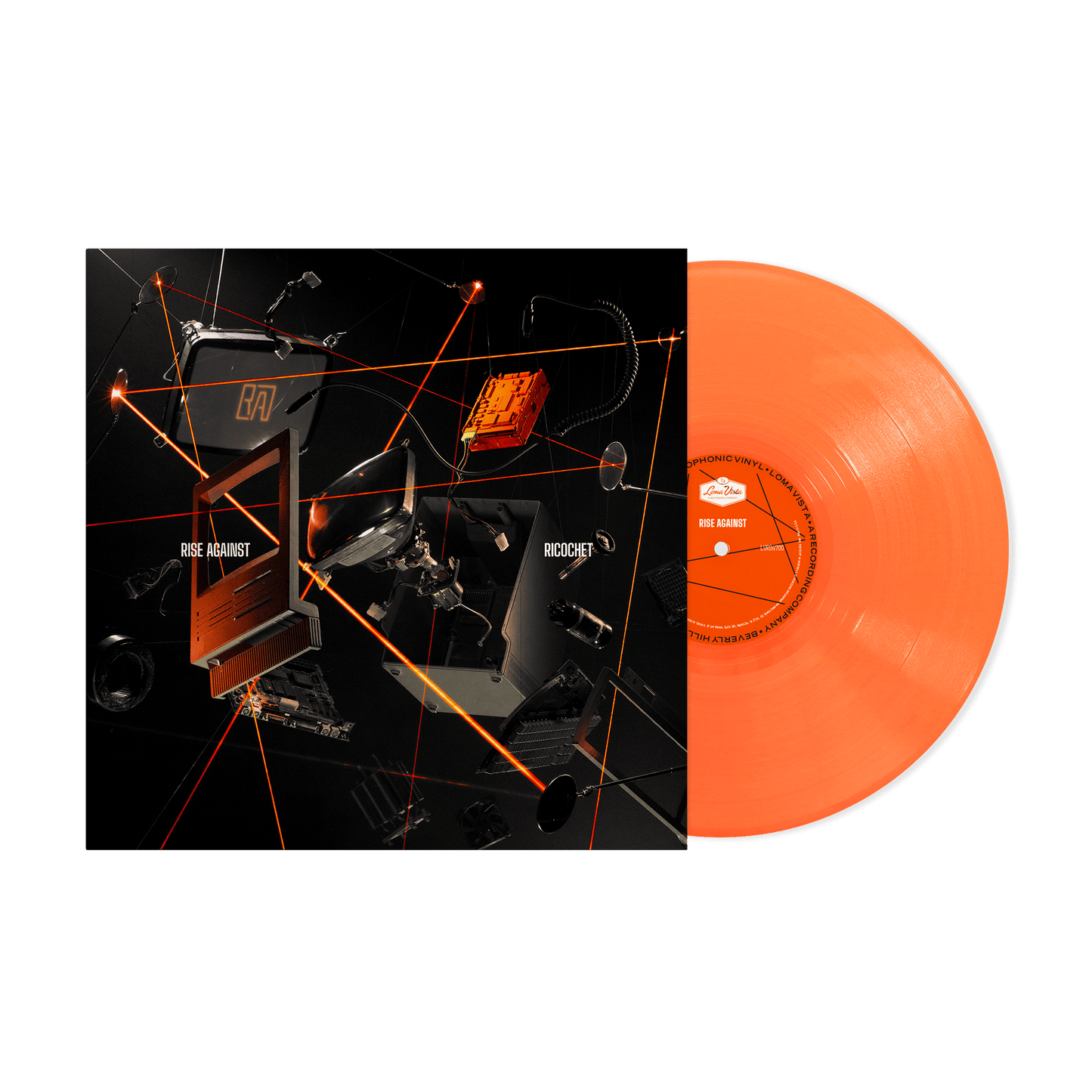 Rise Against - Ricochet (Orange LP/Incl. Pin Badge) [VINYL]