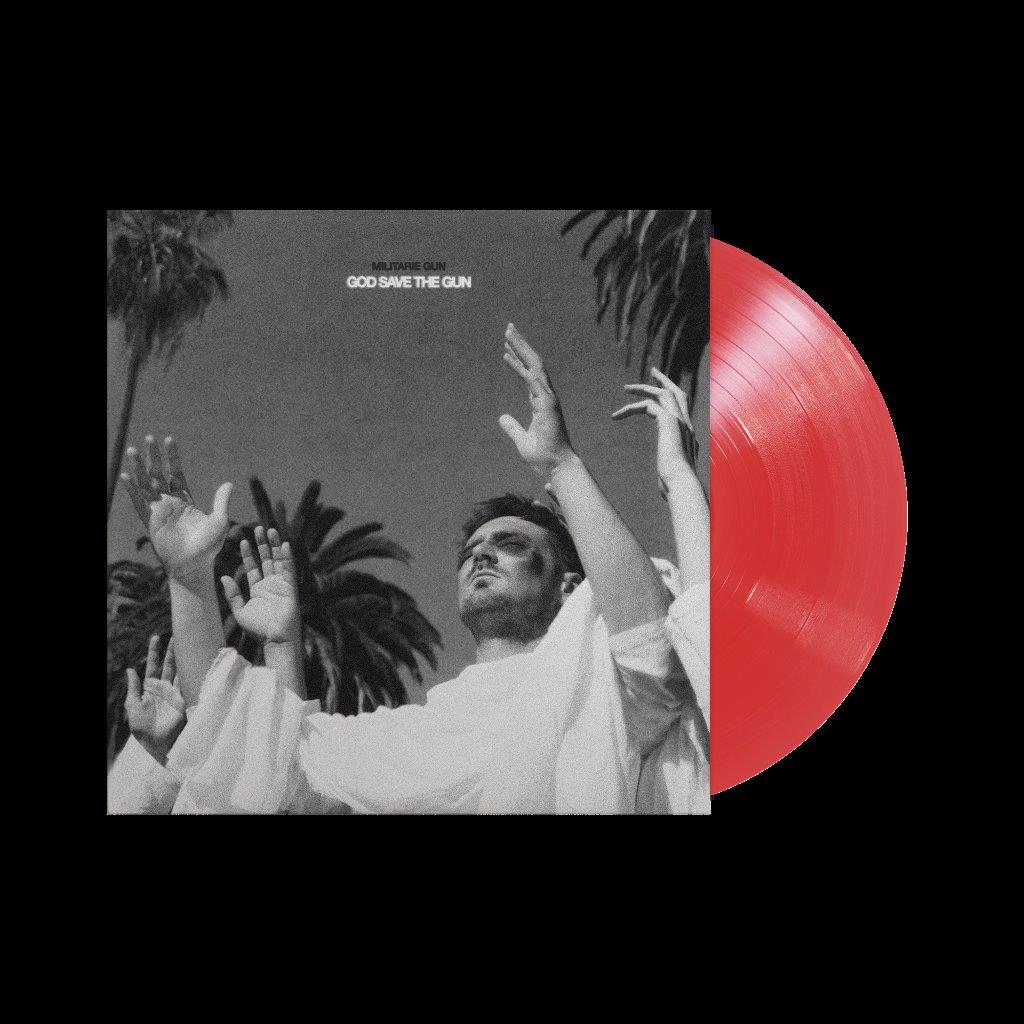 Militarie Gun - God Save The Gun (Red LP) [VINYL]