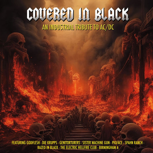 Various Artists - Covered In Black - An Industrial Tribute To AC/DC [VINYL]