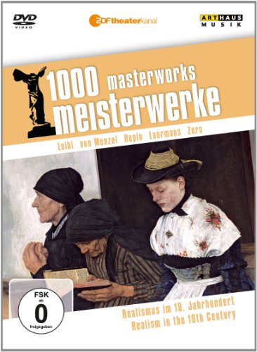 DVD cover featuring a painting of three men, with title "1000 masterworks meisterwerke".