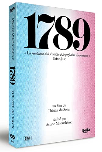 DVD cover for the 1989 film “1789” with large white numbers on blue.