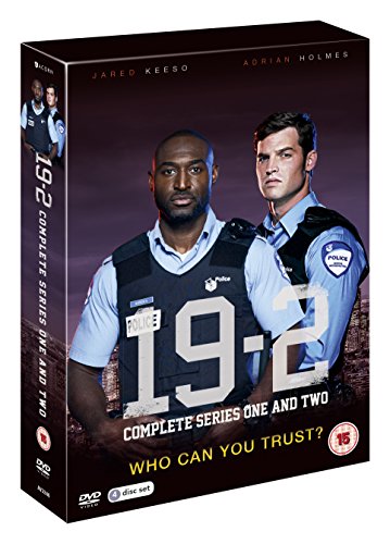 DVD case for "19-2" with two male police officers on the cover.