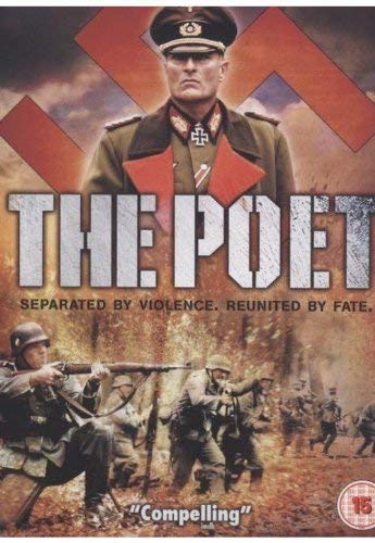 DVD cover for "The Poet" depicting a soldier and wartime scene.