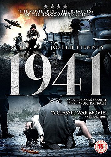 DVD cover for 1941 featuring soldiers, a truck, and aCB aS aL a fallen woman.