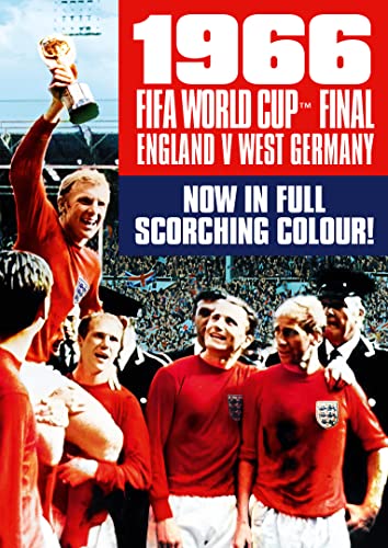 1966 World Cup Final DVD cover featuring England players celebrating.