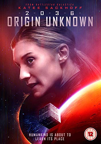 DVD cover art featuring Katee Sackhoff, a glowing cube, and a planet in space.