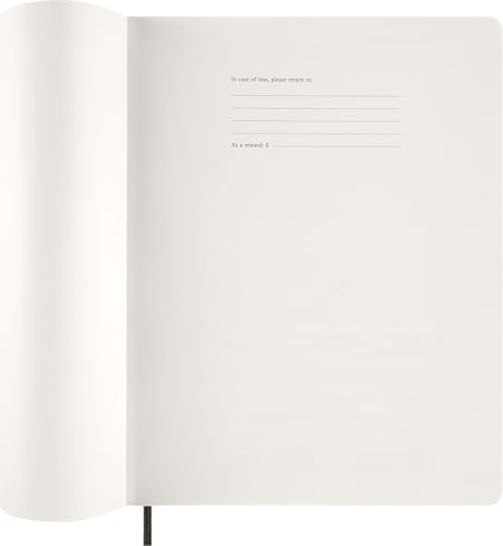 Moleskine 2026 13-Month Essential XXL Weekly Vertical Planner: Black