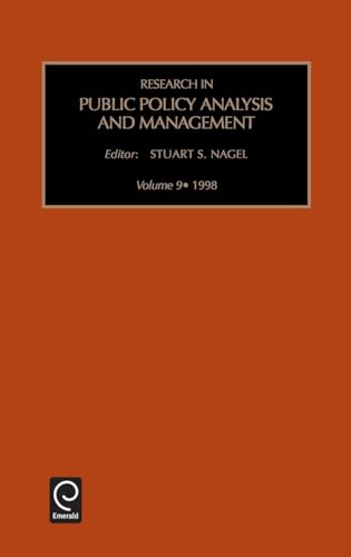 Research in Public Policy Analysis and Management