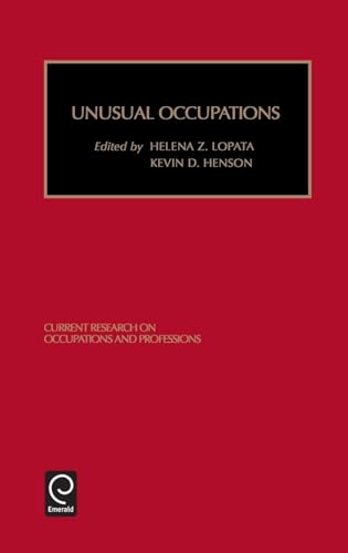 Unusual Occupations and Unusually Organized Occupations