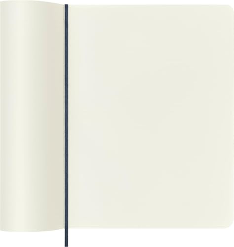 Moleskine Sapphire Blue Extra Large Plain Notebook Soft