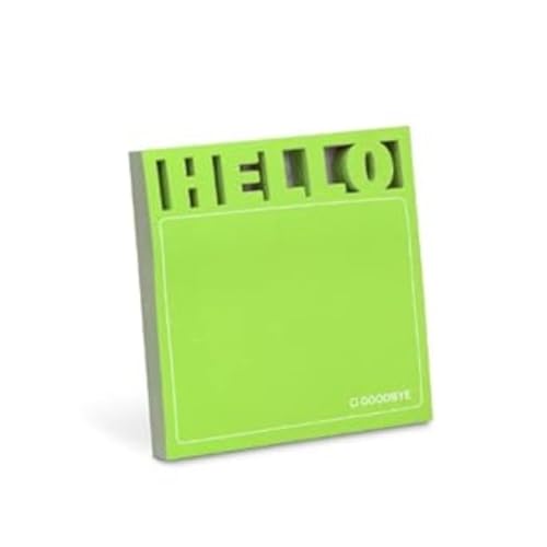 Knock Knock Hello Diecut Sticky Note