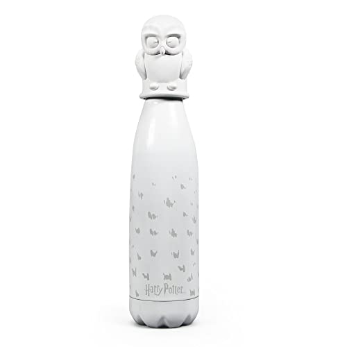 Harry Potter Hedwig Water Bottle (Metal) 3D Lid