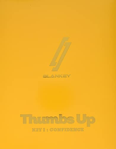 Yellow CD cover for Blank2y’s “K2y I: Confidence” album.